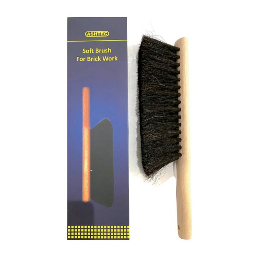 Wood Handle Horse Hair Brick Brush
