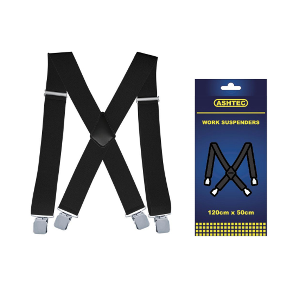4 Clips Adjustable Elastic Suspender
