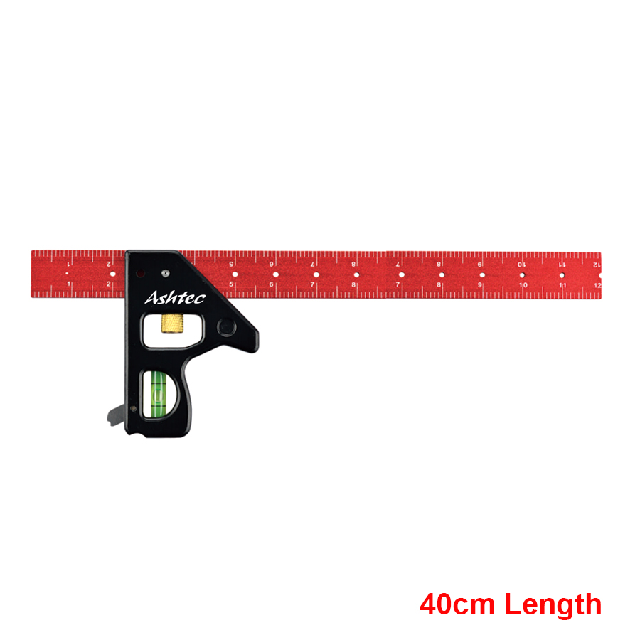 40cm Length Heavy Duty Adjustable Combination Square